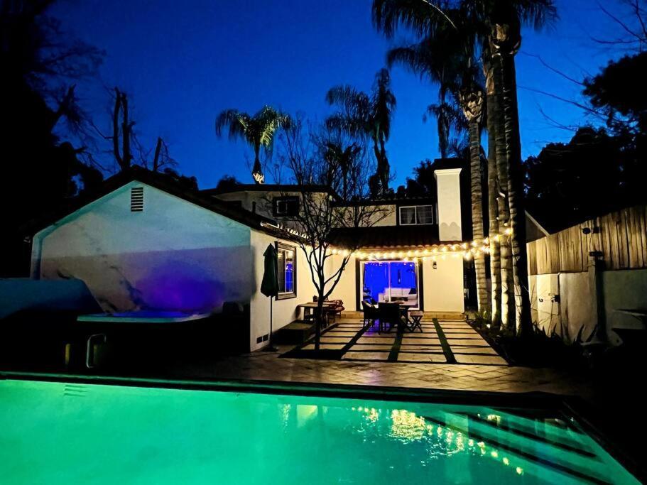 Stylish Mediterranean Villa, Pool, Jacuzzi, Hollywood & Malibu Bliss Los Angeles Eksteriør bilde